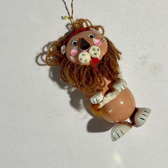 VTG Kurt Adler, Wooden Wizard of Oz 3pc Christmas Ornament Set, Holiday Decor - Picture 4 of 6